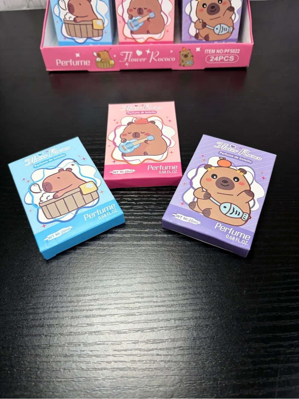 3PC Smell Good For Kids/Adults Smell Wonderful - Pink, Blue, Purple